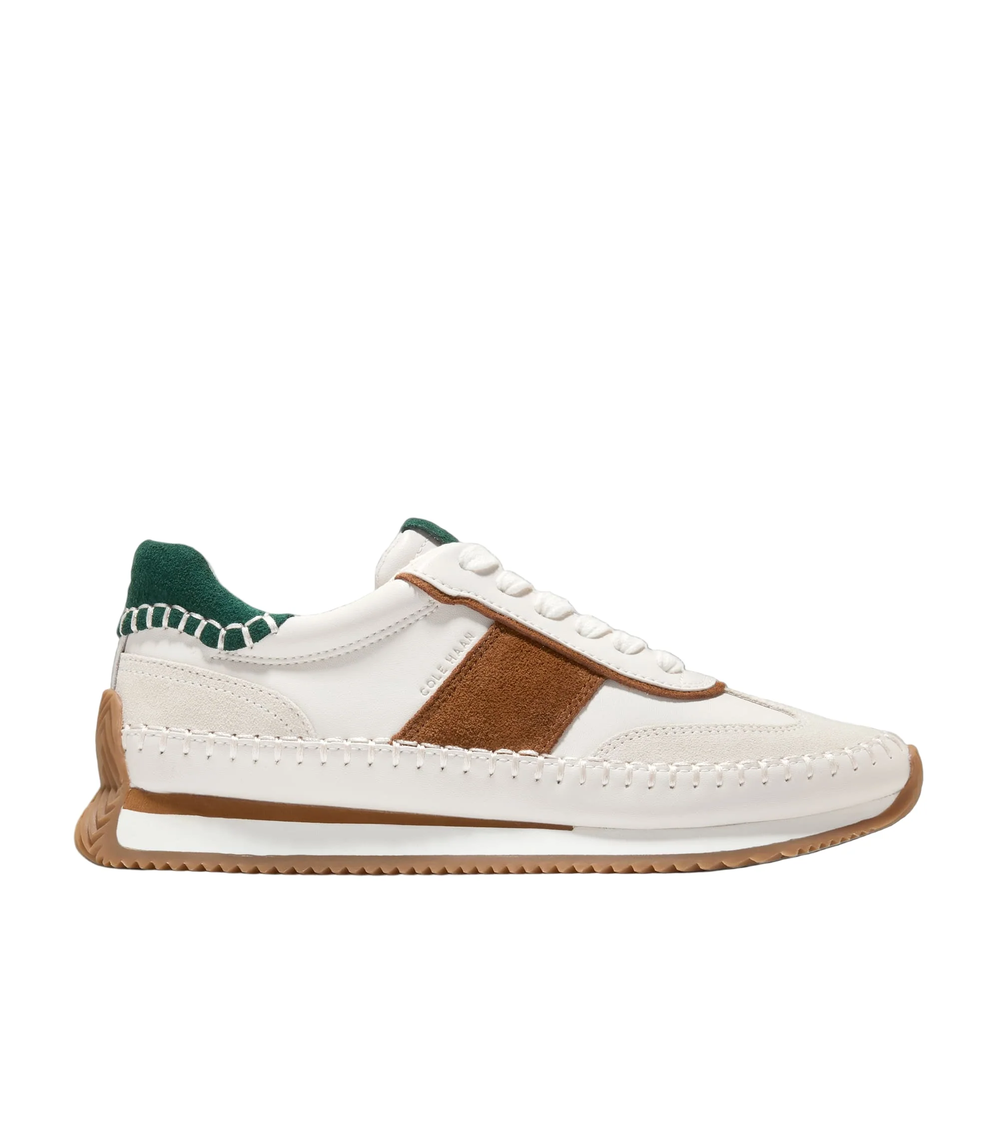 WOMEN'S COLE HAAN GRANDPRO PREMIER SNEAKERS | IVORY | TOBACCO | FOREST