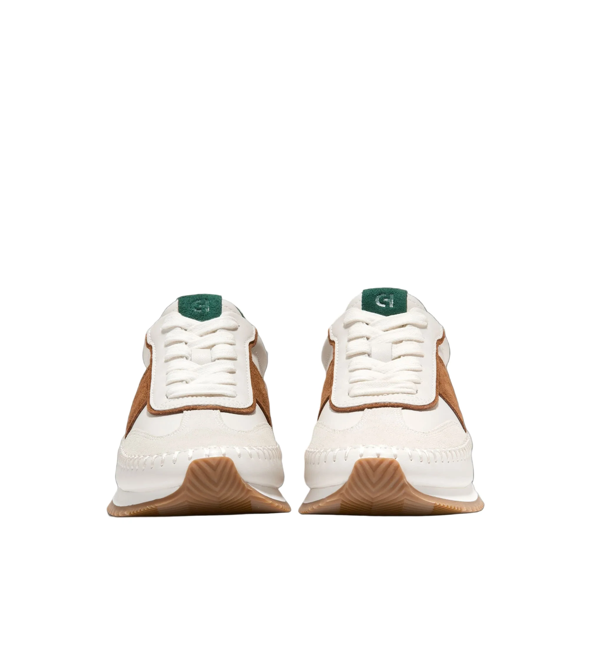WOMEN'S COLE HAAN GRANDPRO PREMIER SNEAKERS | IVORY | TOBACCO | FOREST - Image 4
