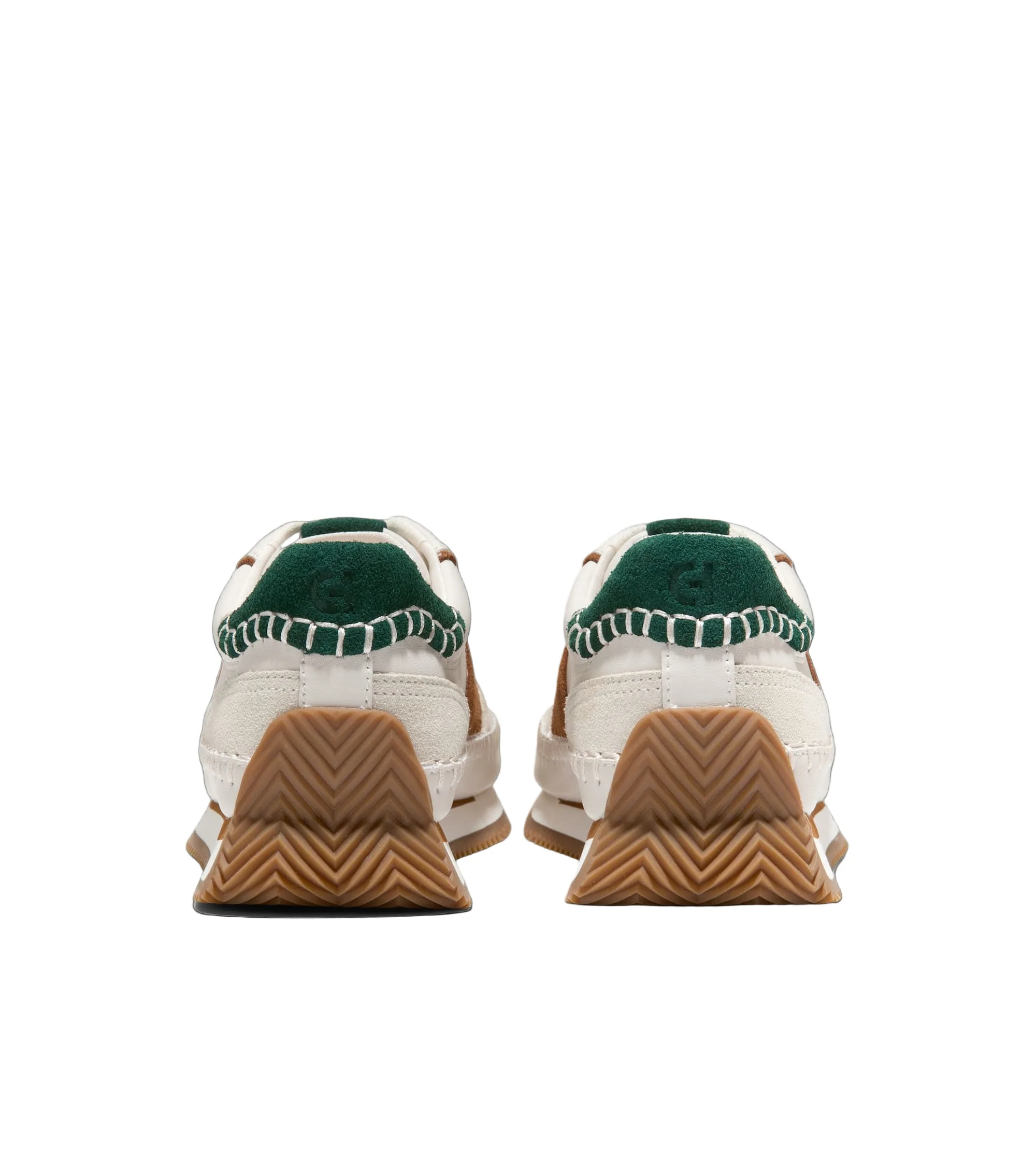 WOMEN'S COLE HAAN GRANDPRO PREMIER SNEAKERS | IVORY | TOBACCO | FOREST - Image 5