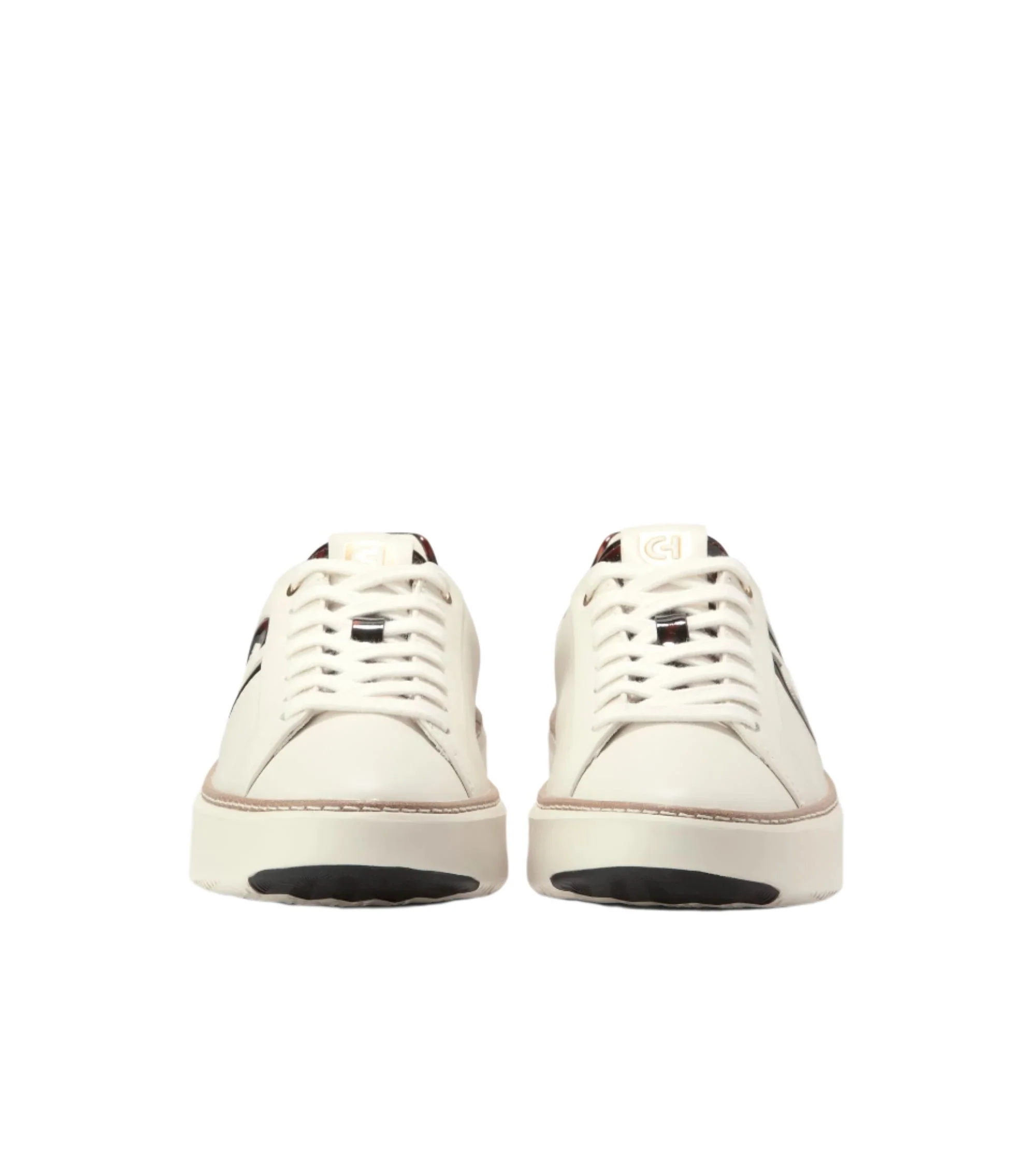WOMEN'S COLE HAAN GRANDPRØ TOPSPIN SNEAKER | IVORY / TORTOISE PATENT - Image 5