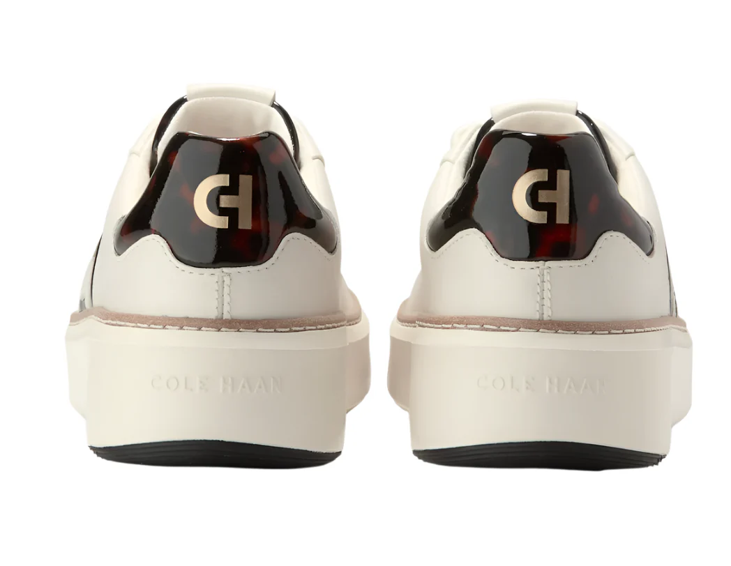 WOMEN'S COLE HAAN GRANDPRØ TOPSPIN SNEAKER | IVORY / TORTOISE PATENT - Image 6