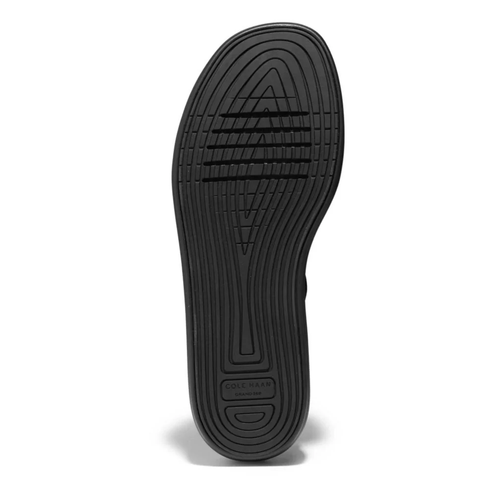 WOMEN'S COLE HAAN ØRIGINAL GRAND PLATFORM SANDALS | BLACK / BLACK - Image 6