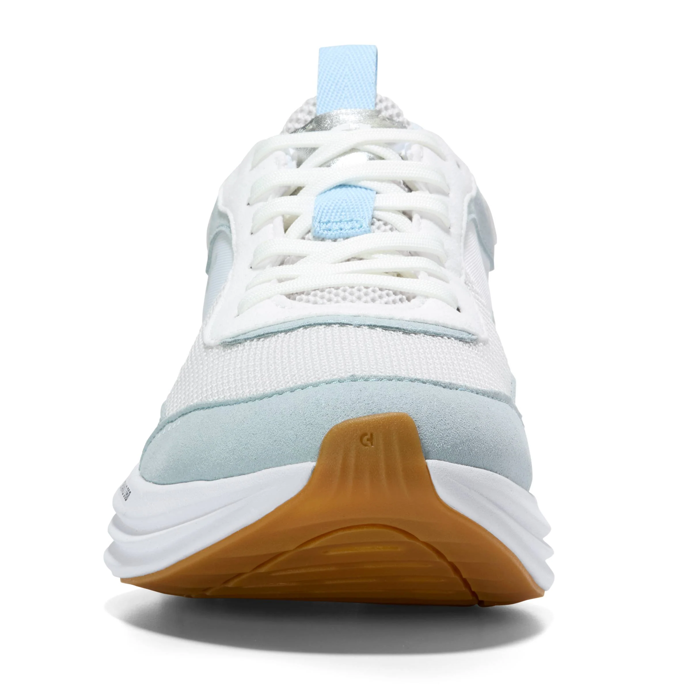 WOMEN'S COLE HAAN ORIGINALGRAND QUADSTREAK RUNNING SNEAKER | OPTIC WHITE / SKYWAY - Image 6