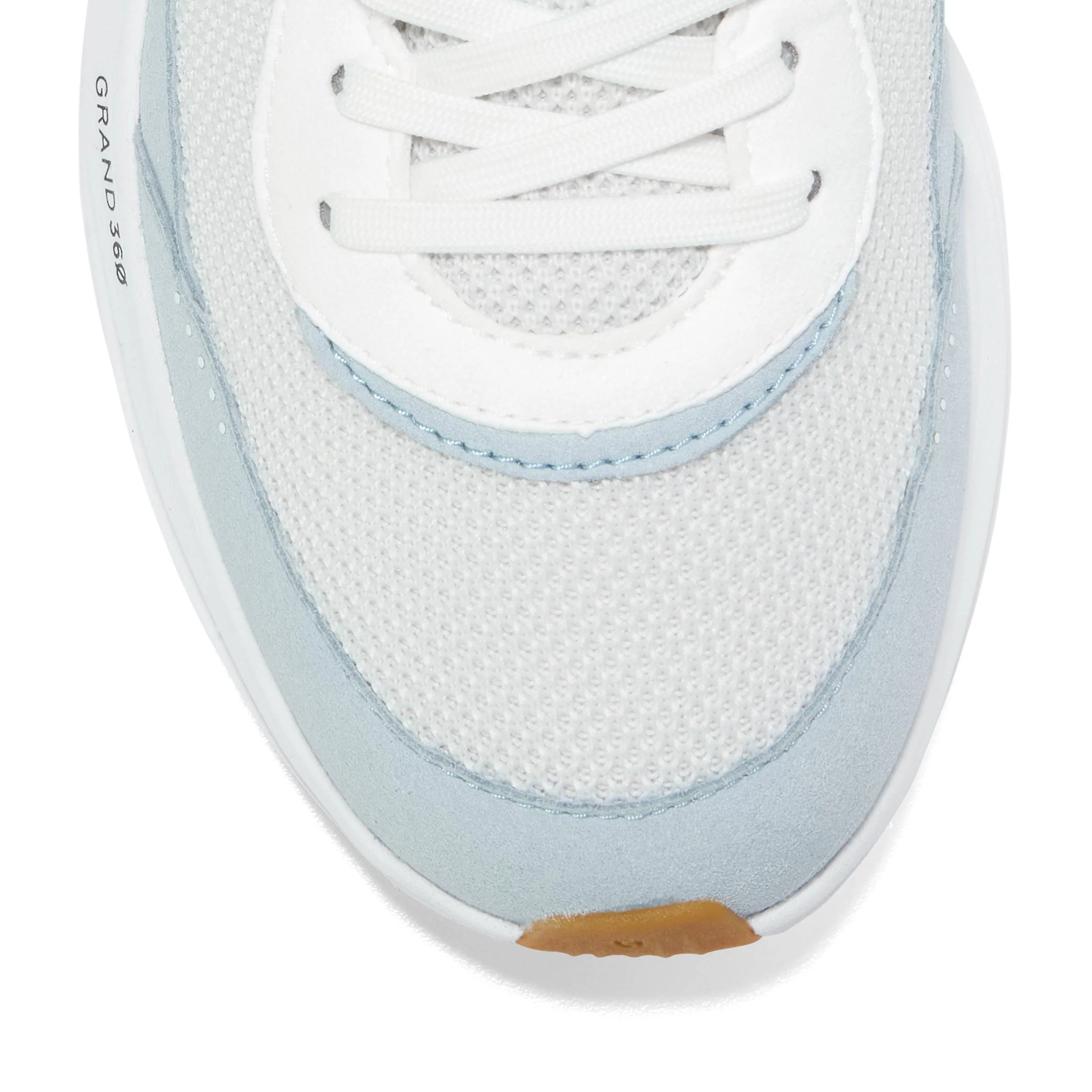 WOMEN'S COLE HAAN ORIGINALGRAND QUADSTREAK RUNNING SNEAKER | OPTIC WHITE / SKYWAY - Image 8