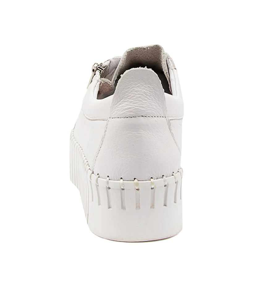 WOMEN'S DJANGO & JULIETTE BUMP | WHITE LEATHER - Image 4
