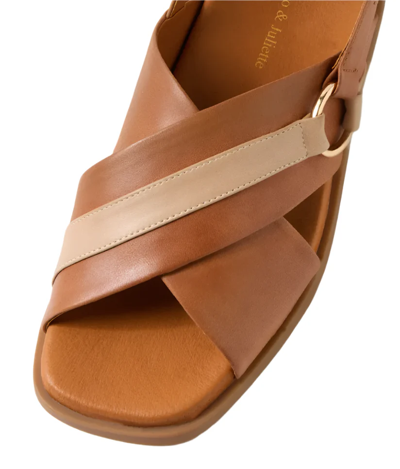 WOMEN'S DJANGO & JULIETTE NOJI SANDAL | TAN / CAMEL - Image 3