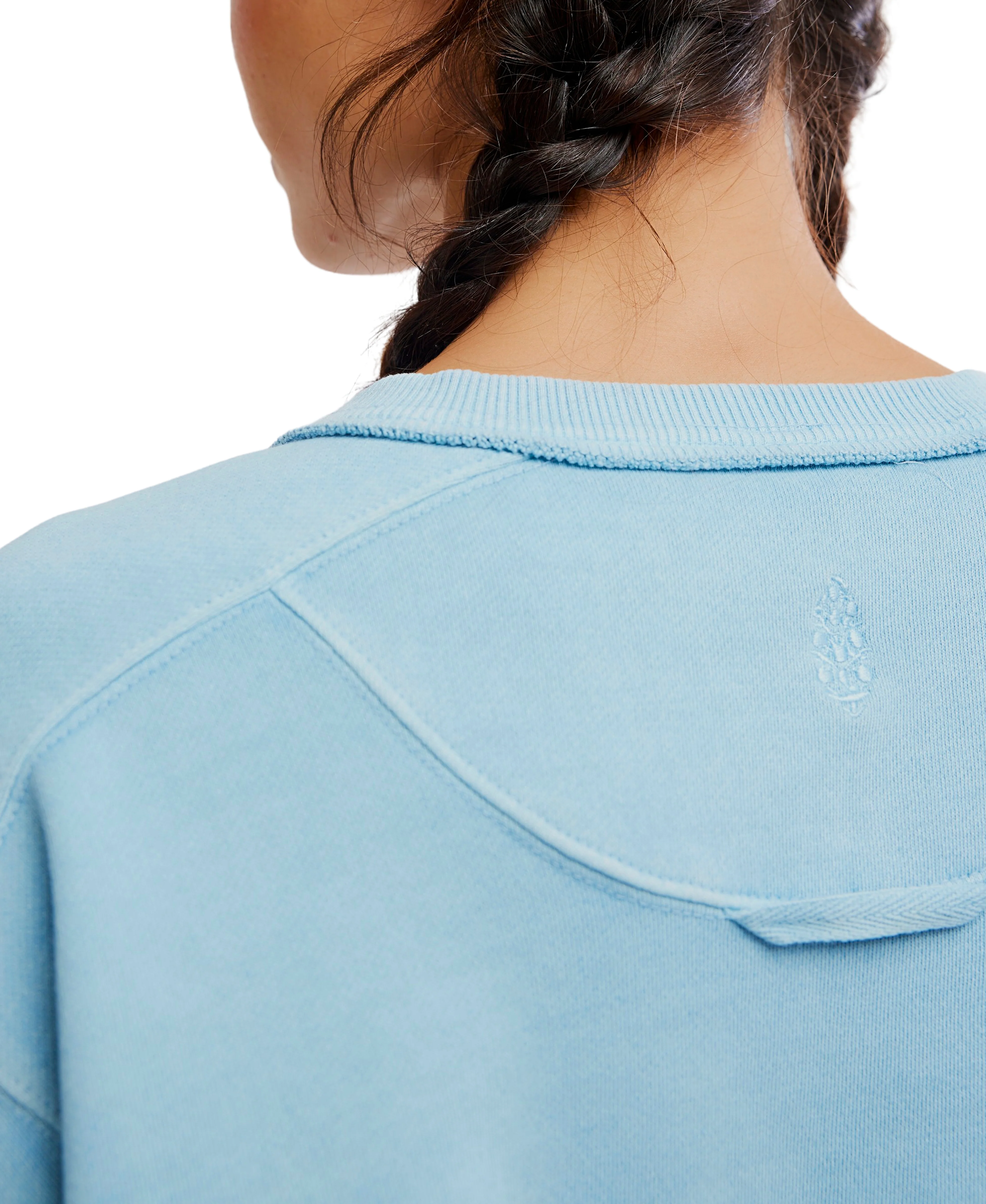 WOMEN'S FP MOVEMENT INTERCEPT PULLOVER | BRIGHT BLUE - Image 4