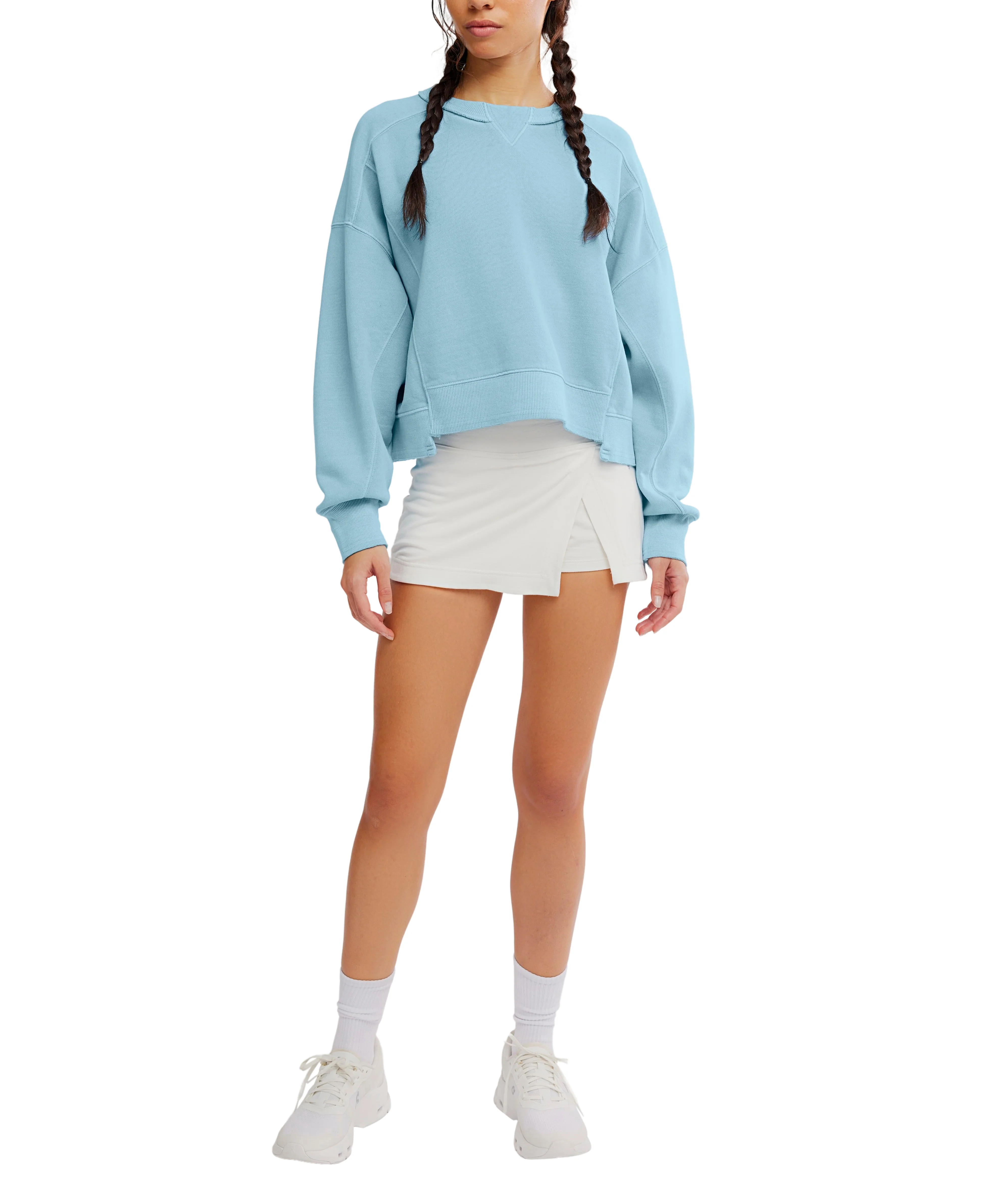 WOMEN'S FP MOVEMENT INTERCEPT PULLOVER | BRIGHT BLUE - Image 5