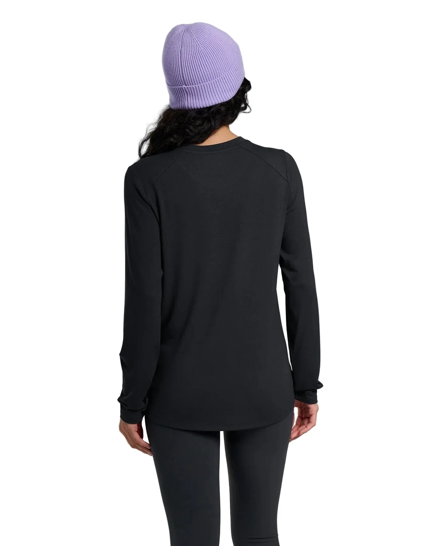 WOMEN'S FREE FLY BAMBOO SHADE LONG SLEEVE II | BLACK - Image 2