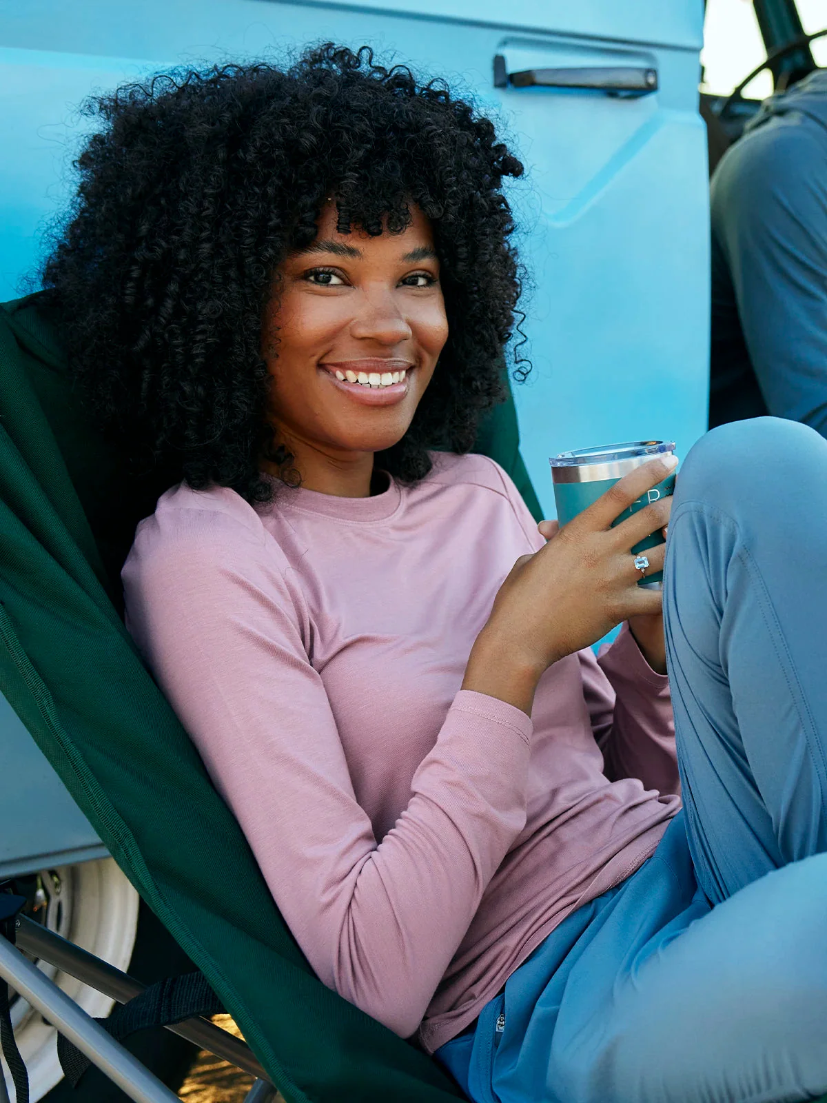 WOMEN'S FREE FLY BAMBOO SHADE LONG SLEEVE II | FIG - Image 5