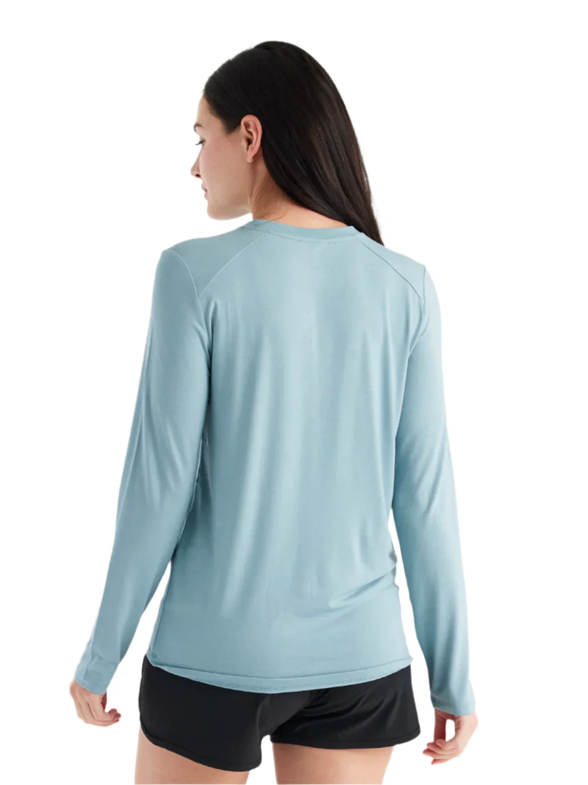 WOMEN'S FREE FLY BAMBOO SHADE LONG SLEEVE II | OCEAN MIST - Image 3