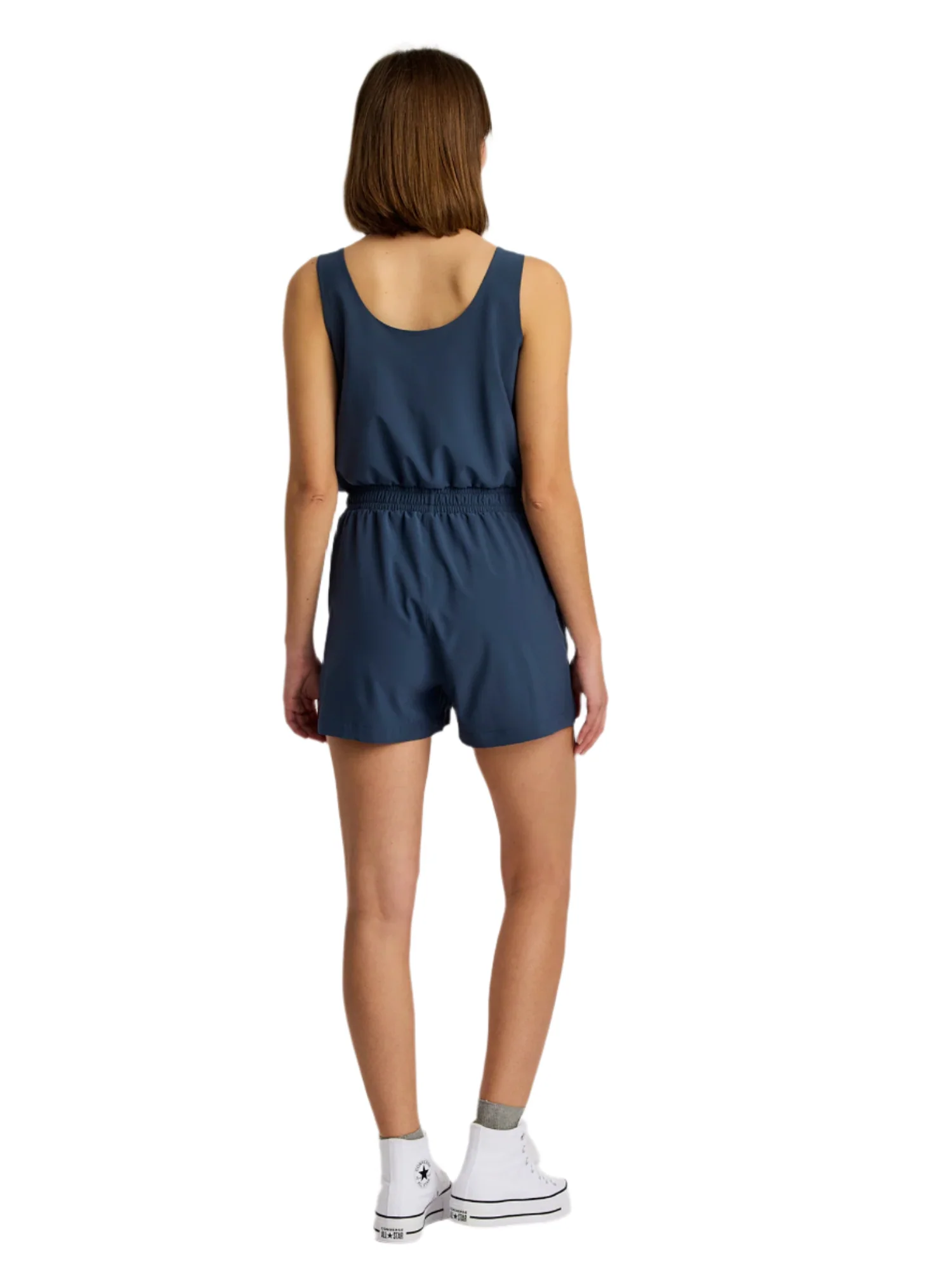 WOMEN'S FREE FLY BREEZE ROMPER | STORM CLOUD - Image 3