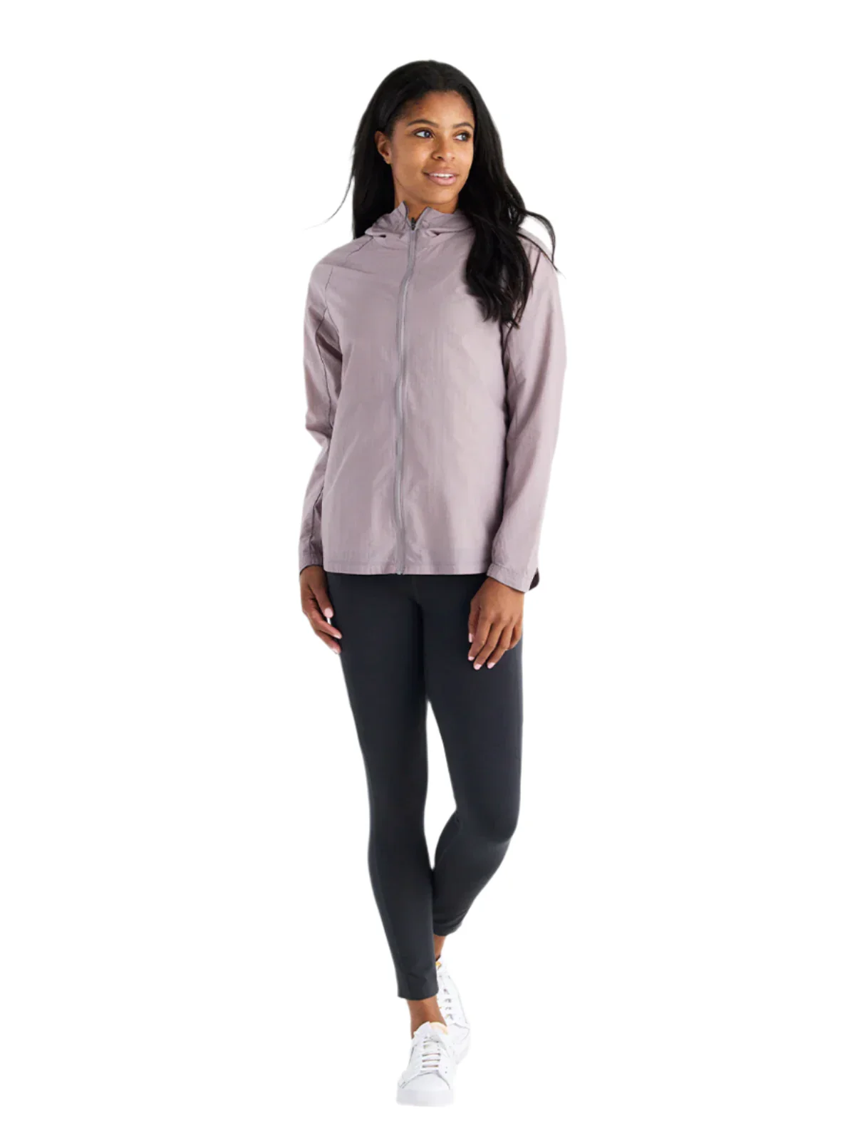 WOMEN'S FREE FLY HEADWIND JACKET | PURPLE SAGE - Image 3