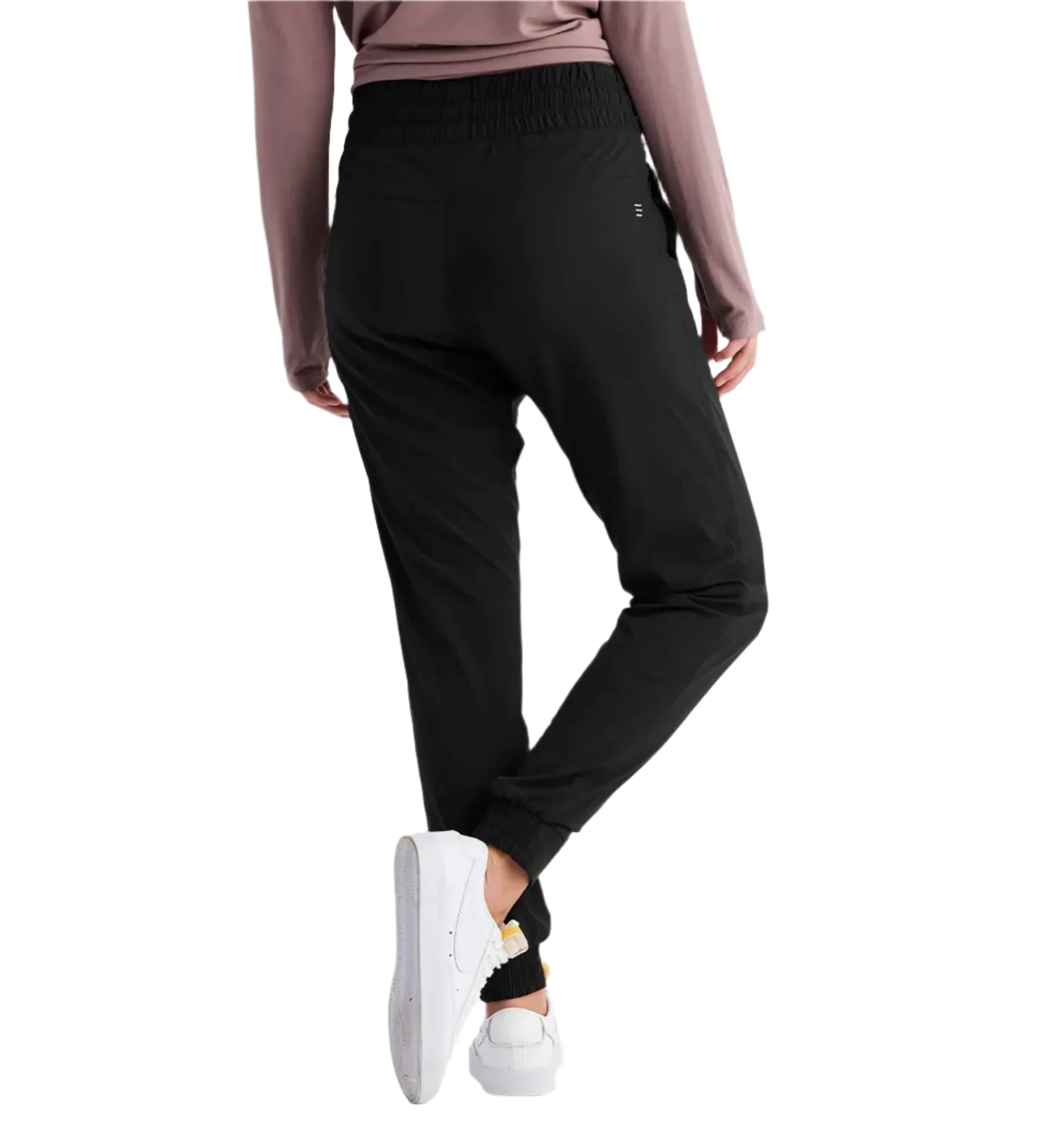 WOMEN'S FREE FLY PULL-ON BREEZE JOGGER | BLACK - Image 4