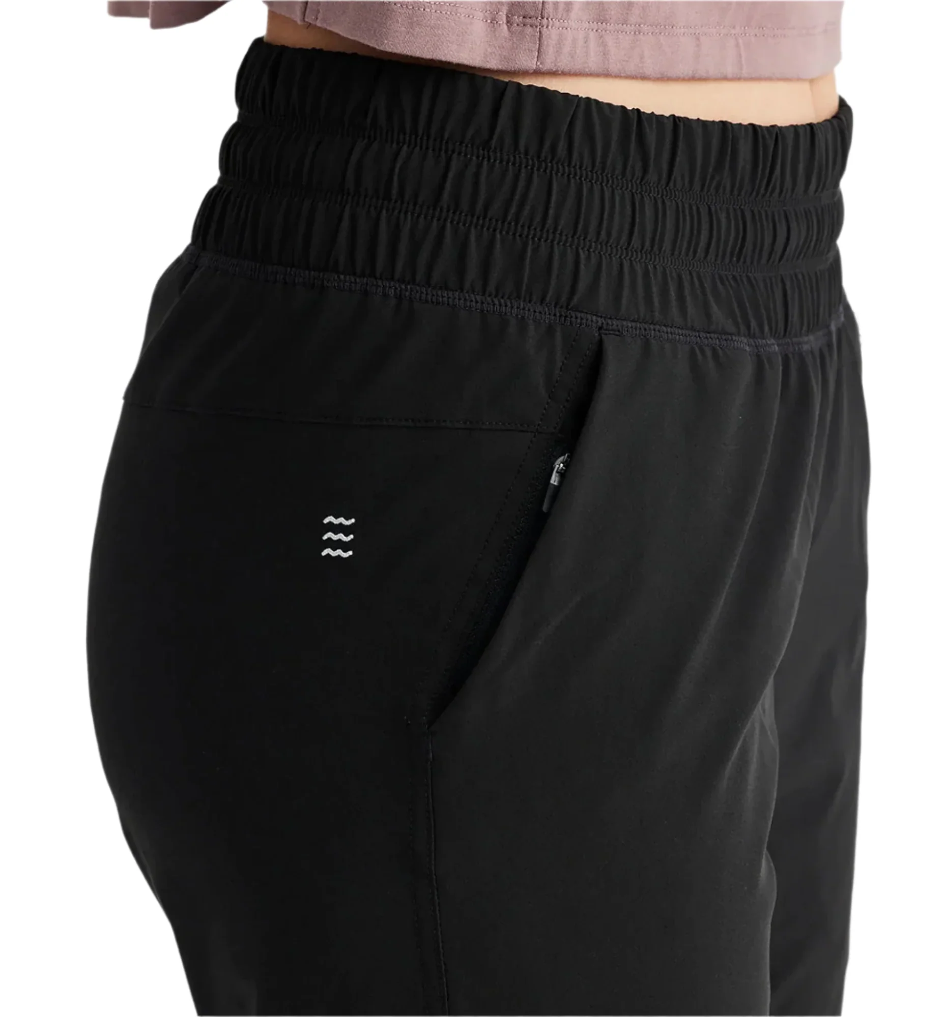 WOMEN'S FREE FLY PULL-ON BREEZE JOGGER | BLACK - Image 5