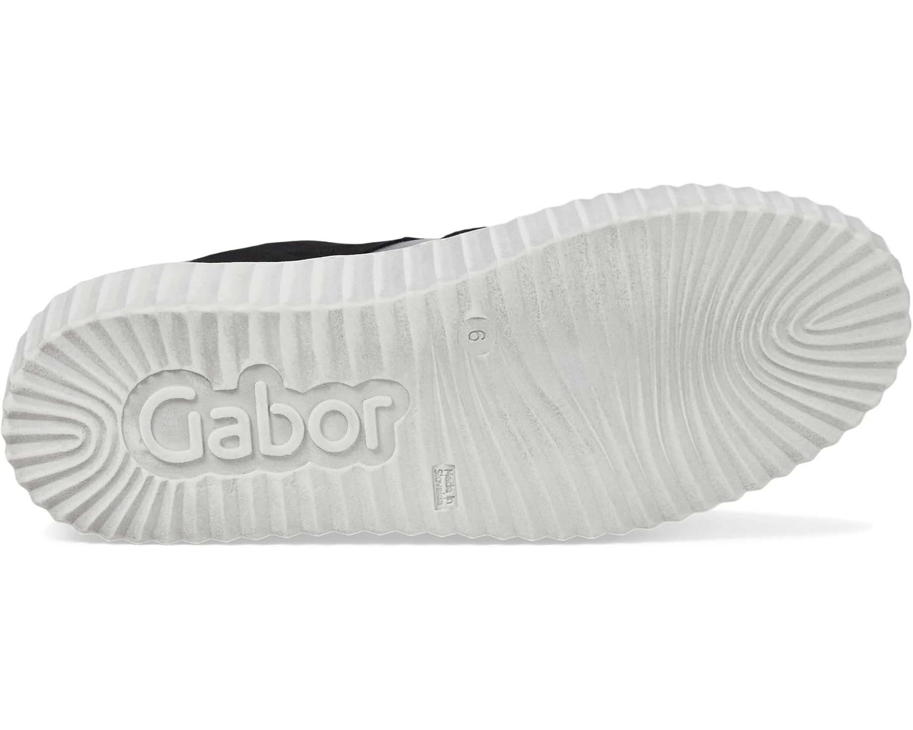 WOMEN'S GABOR 53.203.27 SNEAKER | BLACK / SILVER - Image 4