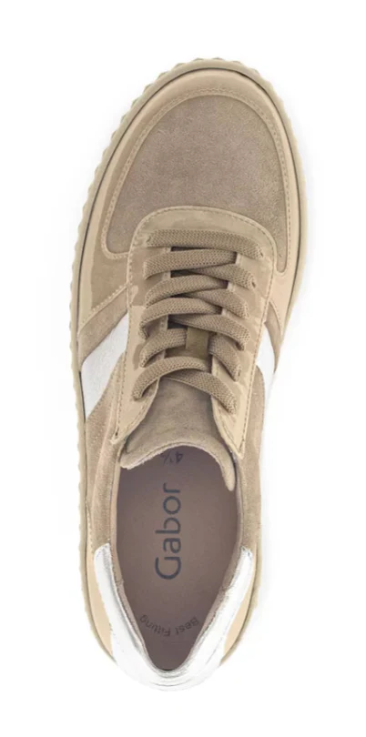 WOMEN'S GABOR 53.203.14 SNEAKER | TAN - Image 3