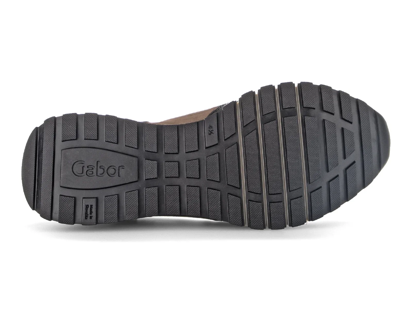 WOMEN'S GABOR 76.378.67 HOLLYWELL SNEAKER | BLACK WHISKY - Image 4