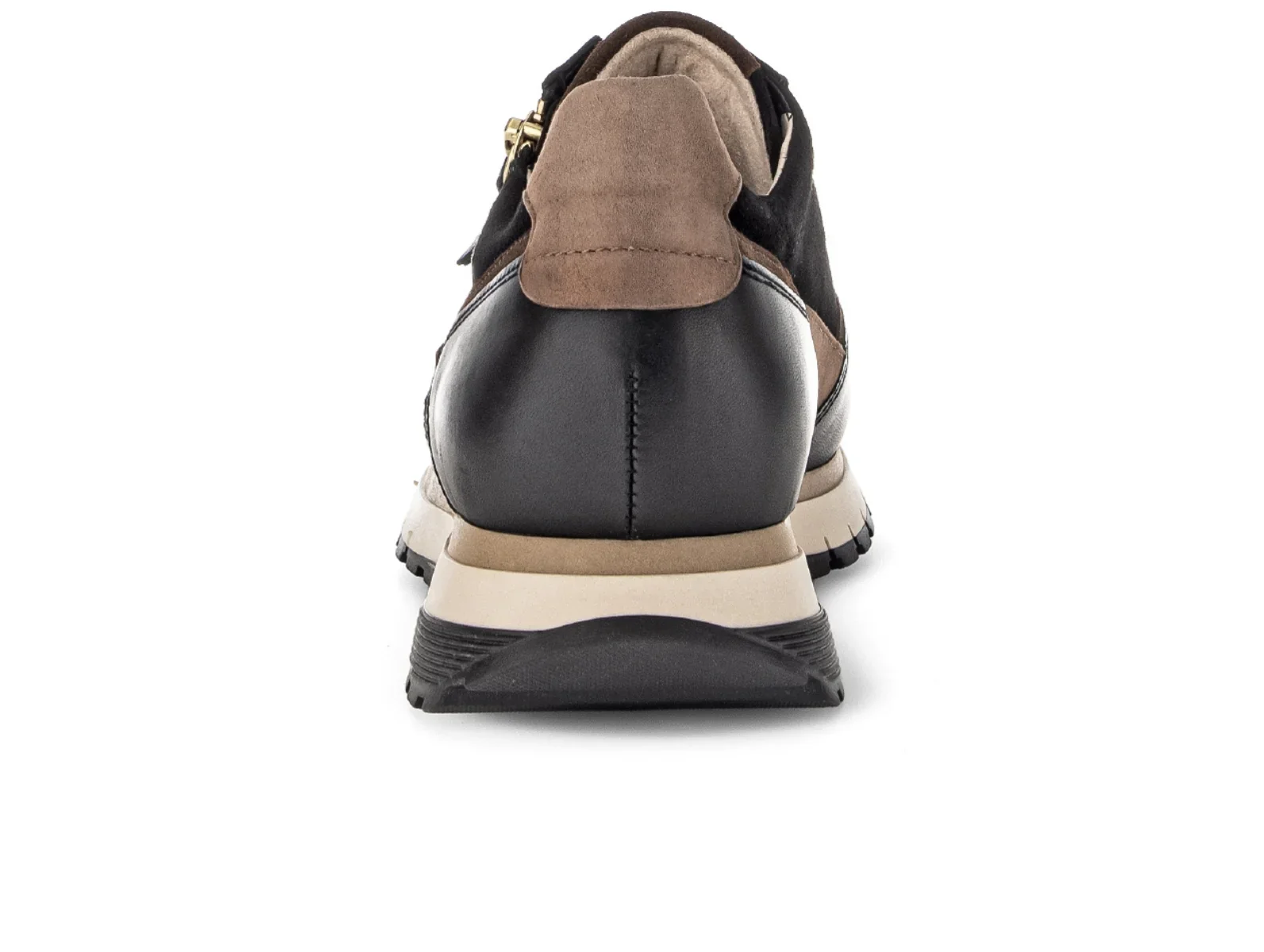 WOMEN'S GABOR 76.378.67 HOLLYWELL SNEAKER | BLACK WHISKY - Image 6
