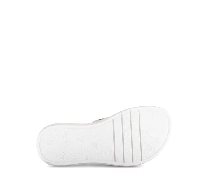 WOMEN'S GABOR 63.751.61 SANDAL | SILVER / SILBER - Image 5
