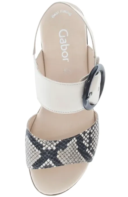 WOMEN'S GABOR 64.645.49 SANDAL | MUSCHEL - Image 5