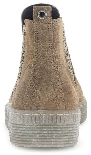 WOMEN'S GABOR 53.731.10 CHELSEA BOOT | BEIGE SUEDE - Image 4