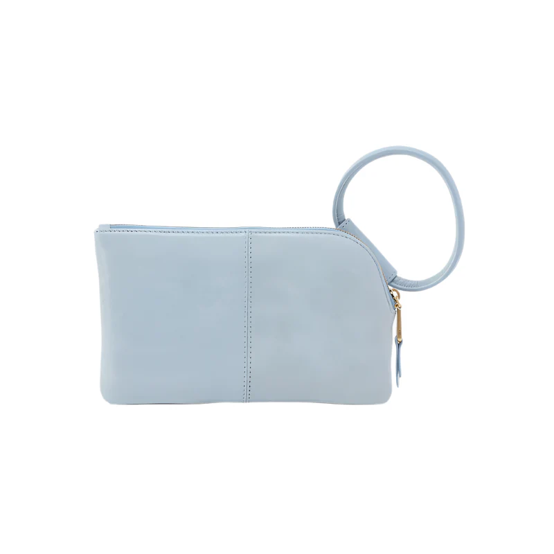 WOMEN'S HOBO SABLE WRISTLET | SKY BUFFED LEATHER - Image 3