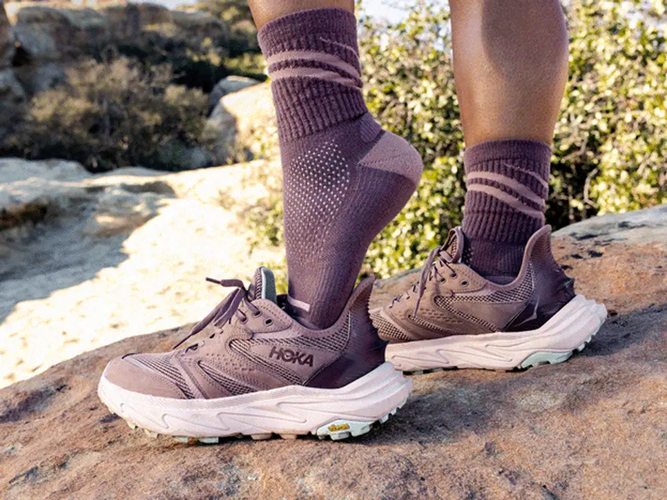WOMEN'S HOKA ANACAPA 2 FREEDOM | QUARTZITE / COSMIC PEARL - Image 6