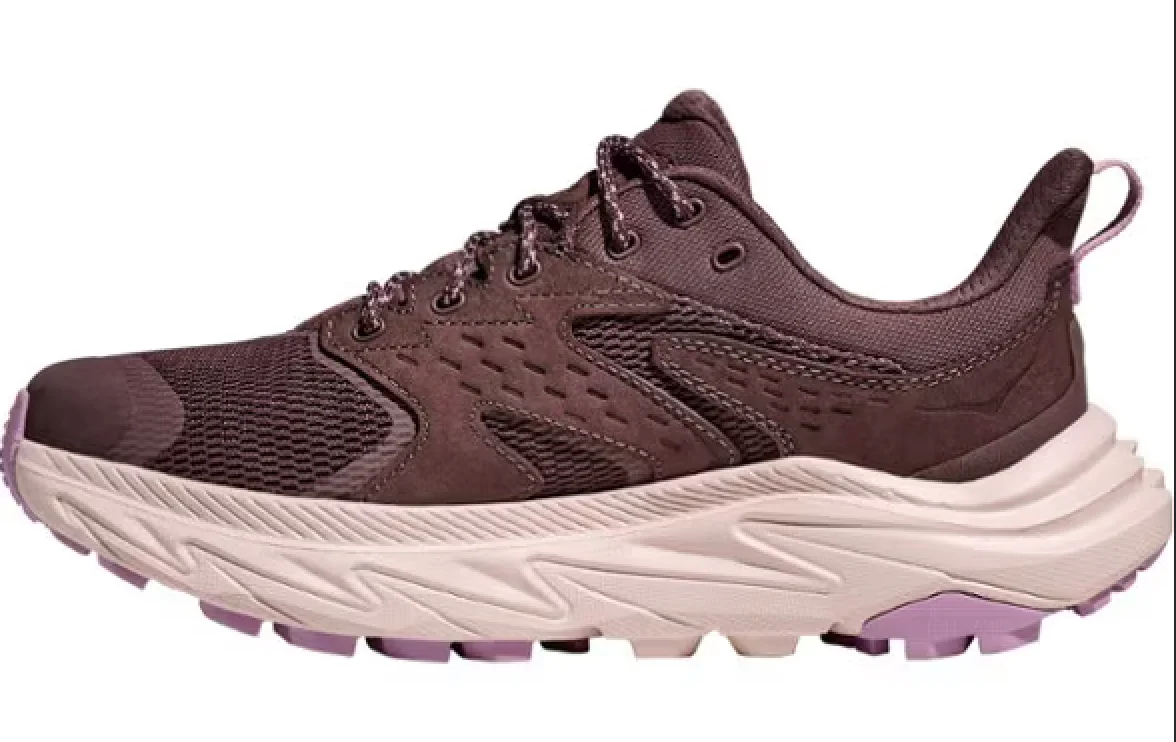 WOMEN'S HOKA ANACAPA 2 LOW GTX | SMOKY QUARTZ / COSMIC PEARL - Image 2