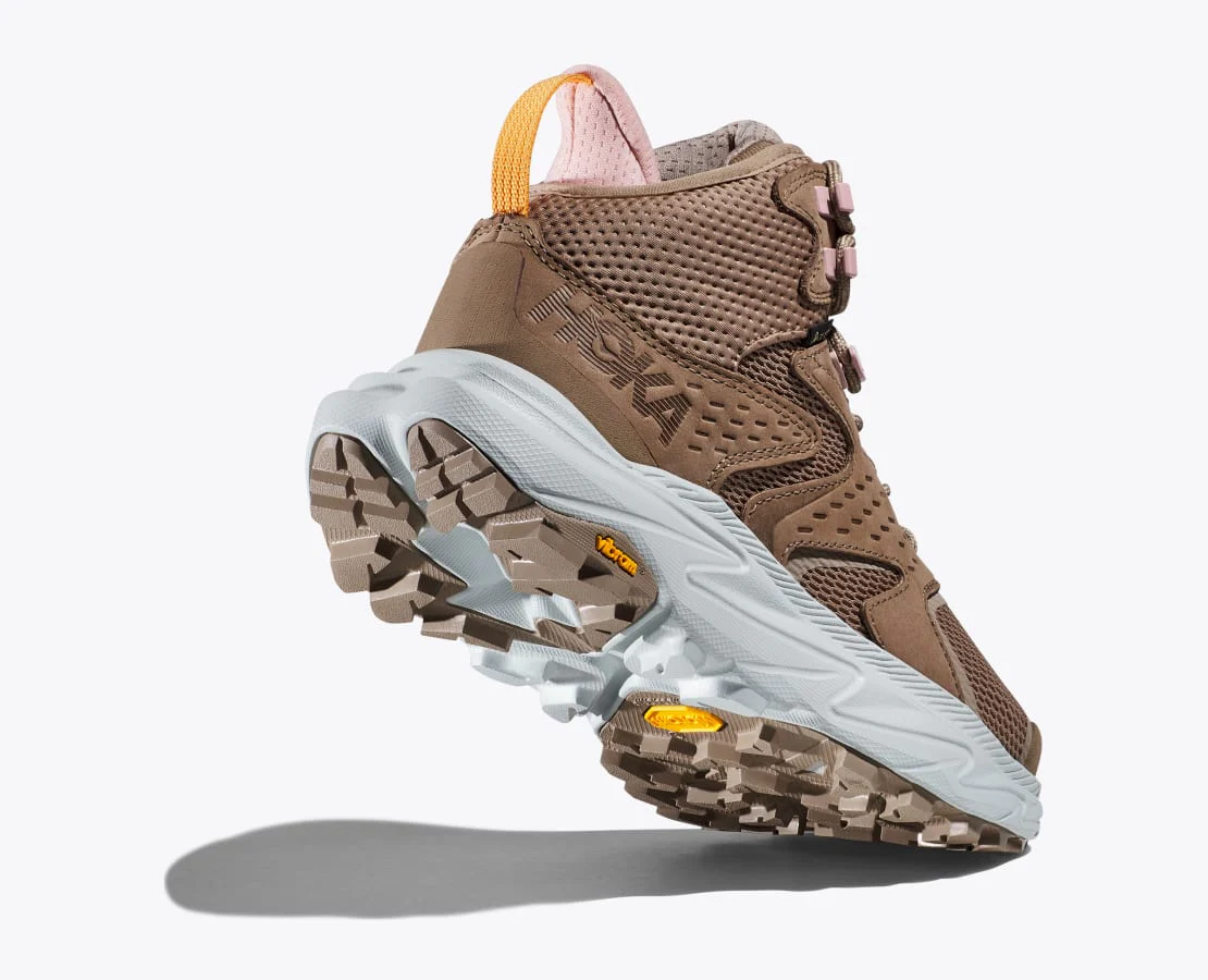 WOMEN'S HOKA ANACAPA 2 MID GTX | DUNE / ICE FLOW - Image 3