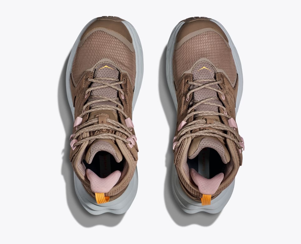WOMEN'S HOKA ANACAPA 2 MID GTX | DUNE / ICE FLOW - Image 4