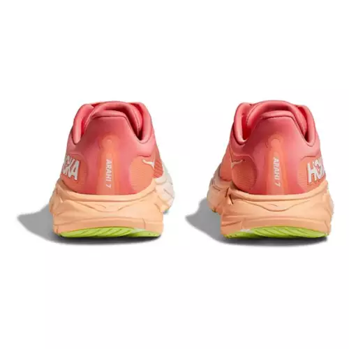 WOMEN'S HOKA ARAHI 7 | PAPAYA / CORAL - Image 5