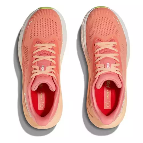 WOMEN'S HOKA ARAHI 7 | PAPAYA / CORAL - Image 7