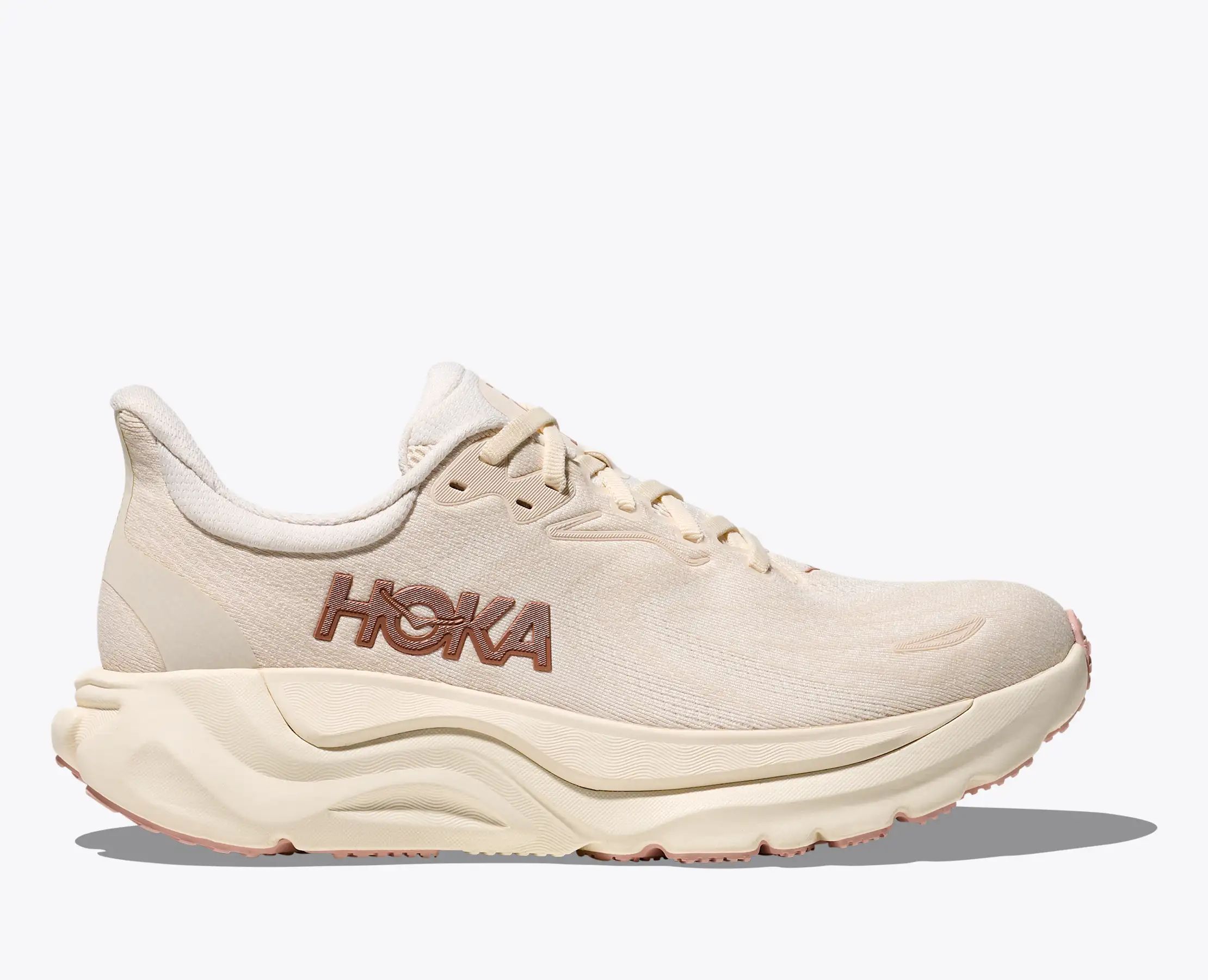WOMEN'S HOKA ARAHI 8 | ALABASTER | ROSE GOLD