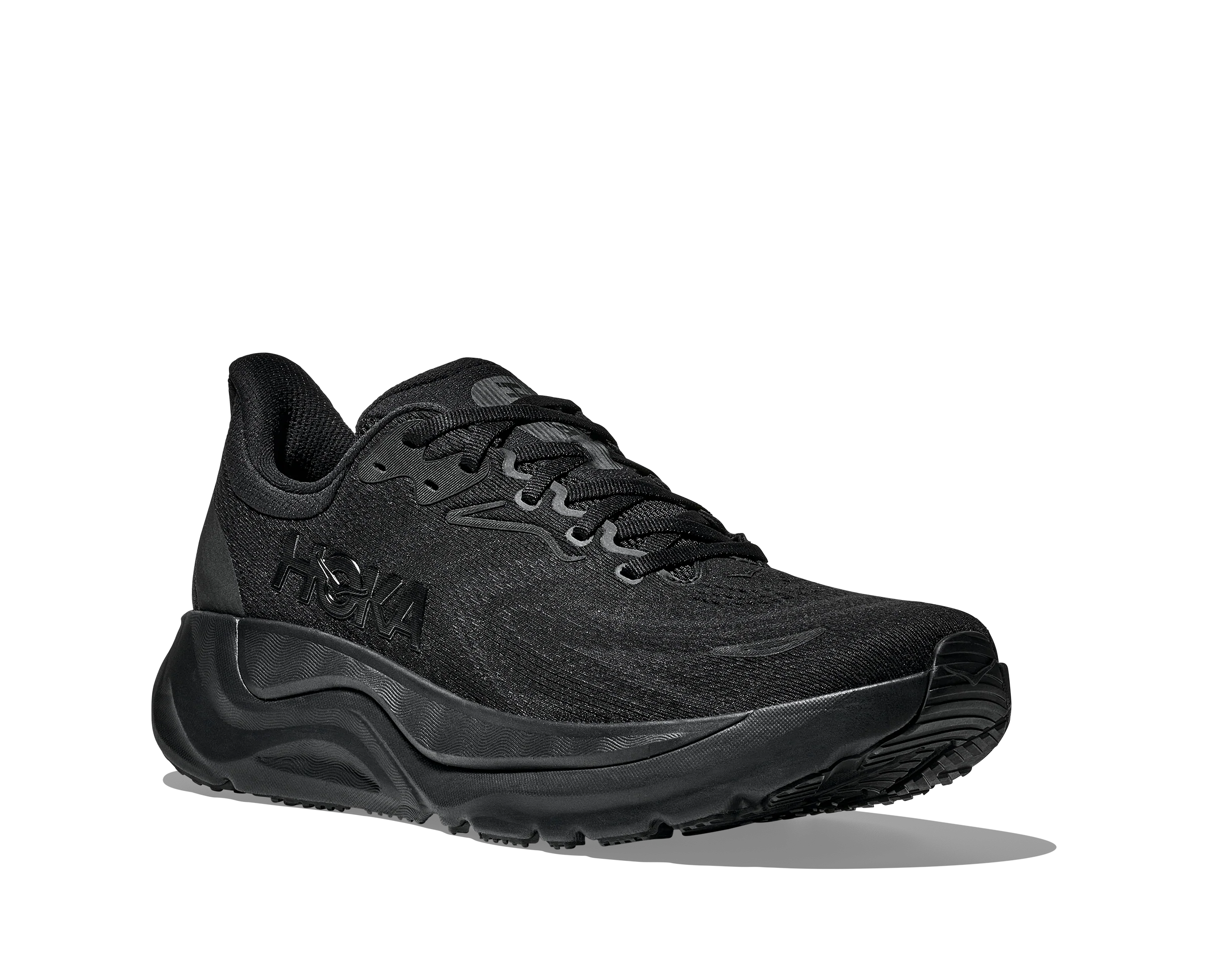 WOMEN'S HOKA ARAHI 8 | BLACK | BLACK - Image 4