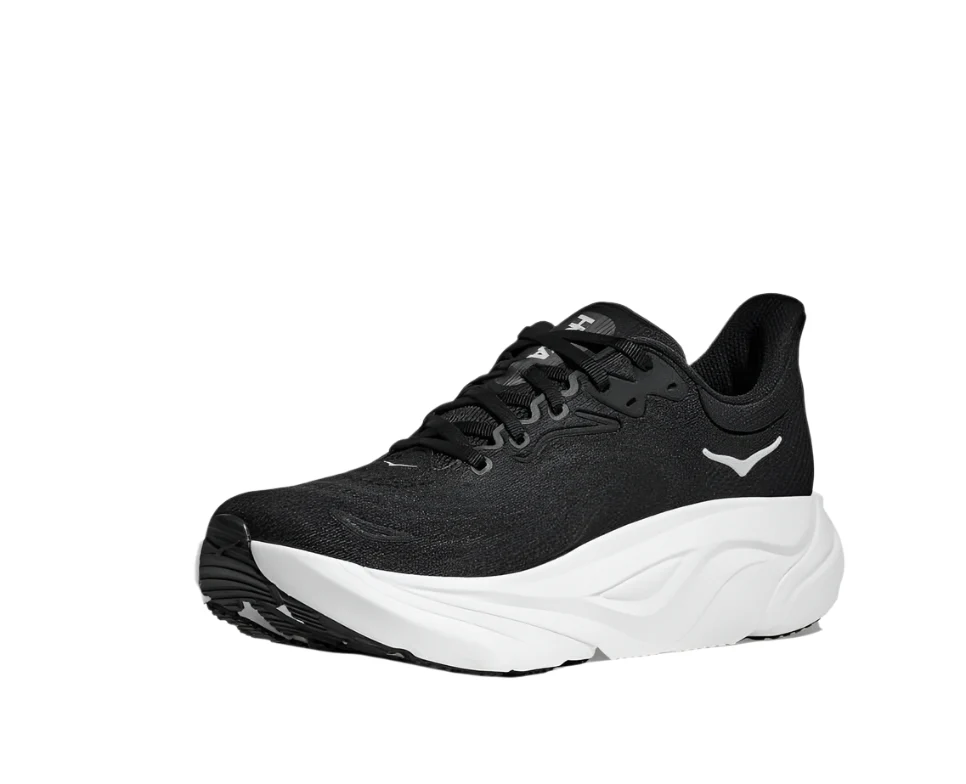 WOMEN'S HOKA ARAHI 8 | BLACK / WHITE - Image 2