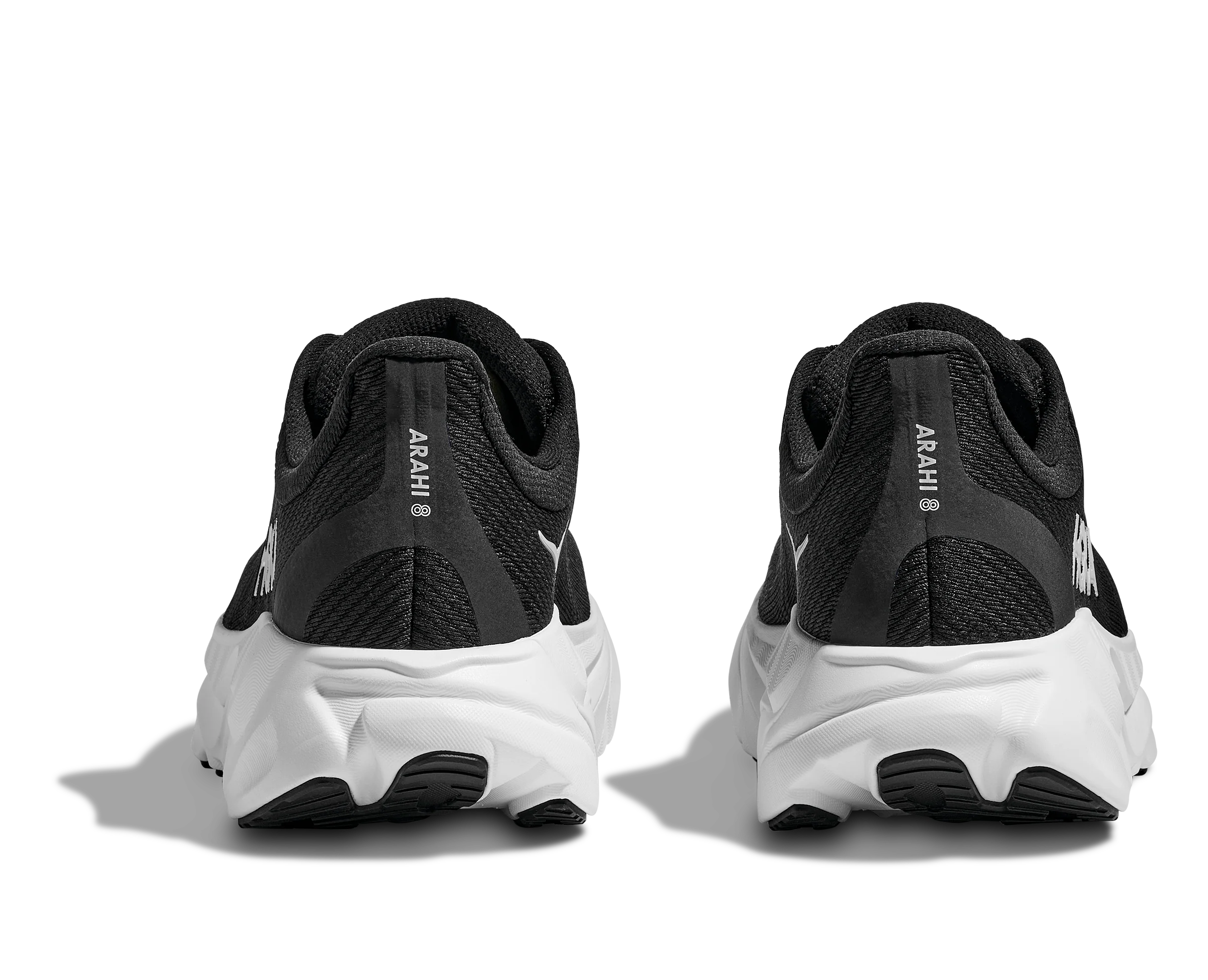 WOMEN'S HOKA ARAHI 8 | BLACK / WHITE - Image 5