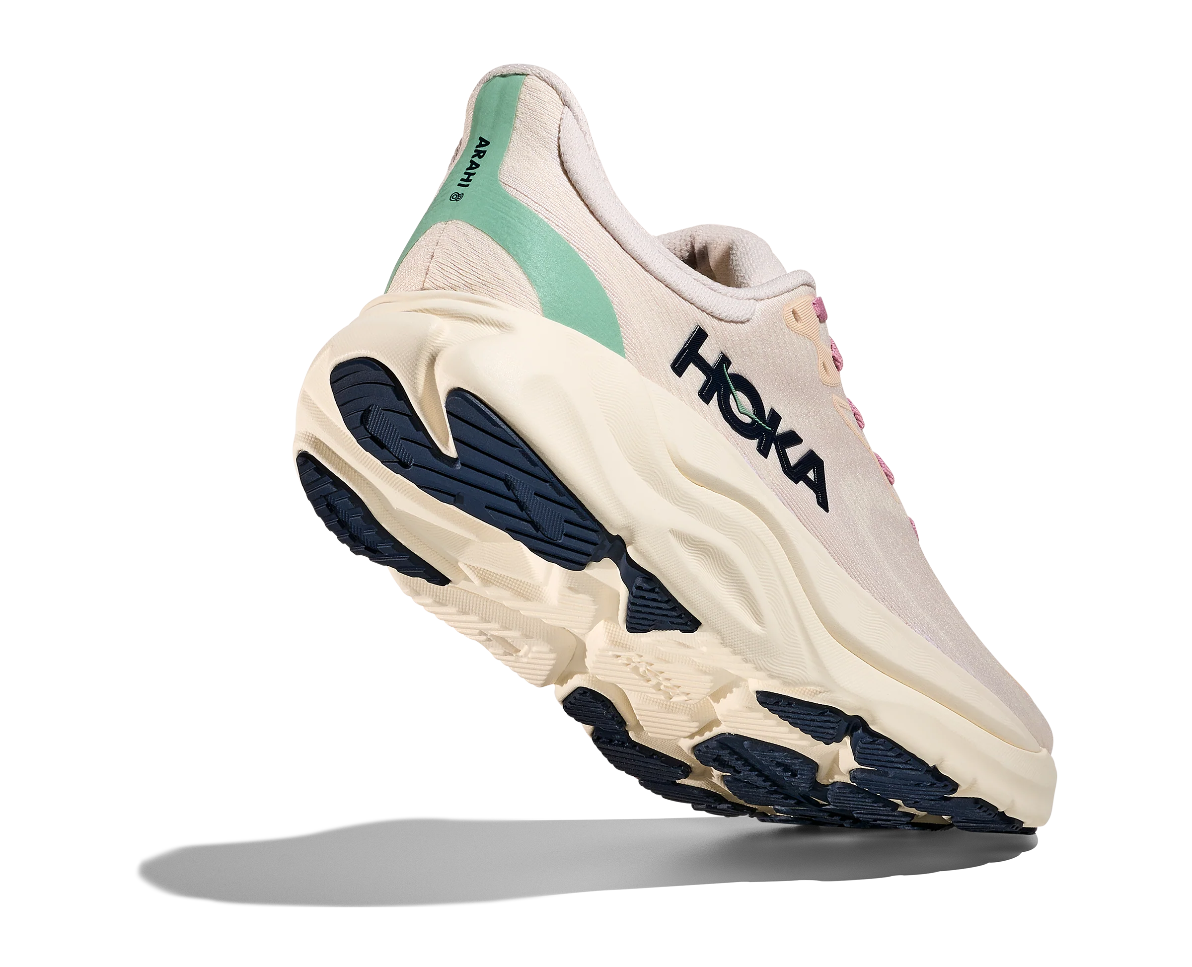 WOMEN'S HOKA ARAHI 8 | ROSE CREAM / ALABASTER - Image 5