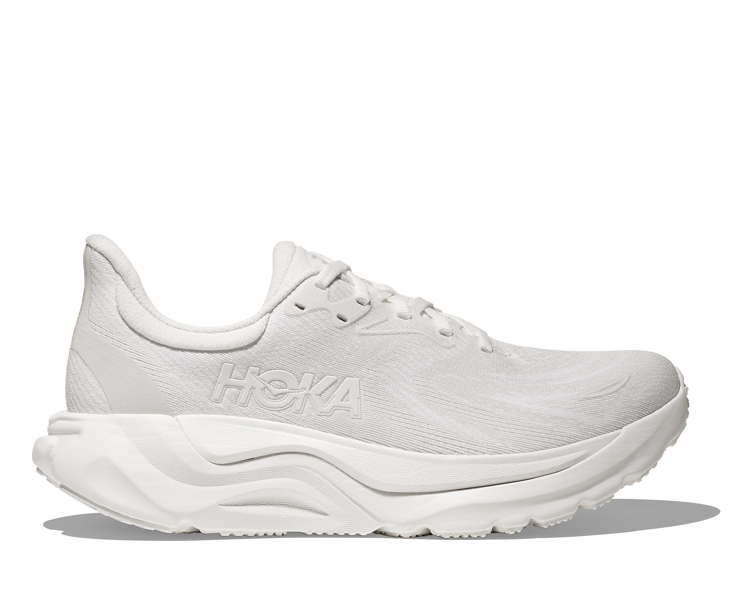 WOMEN'S HOKA ARAHI 8 | WHITE / WHITE