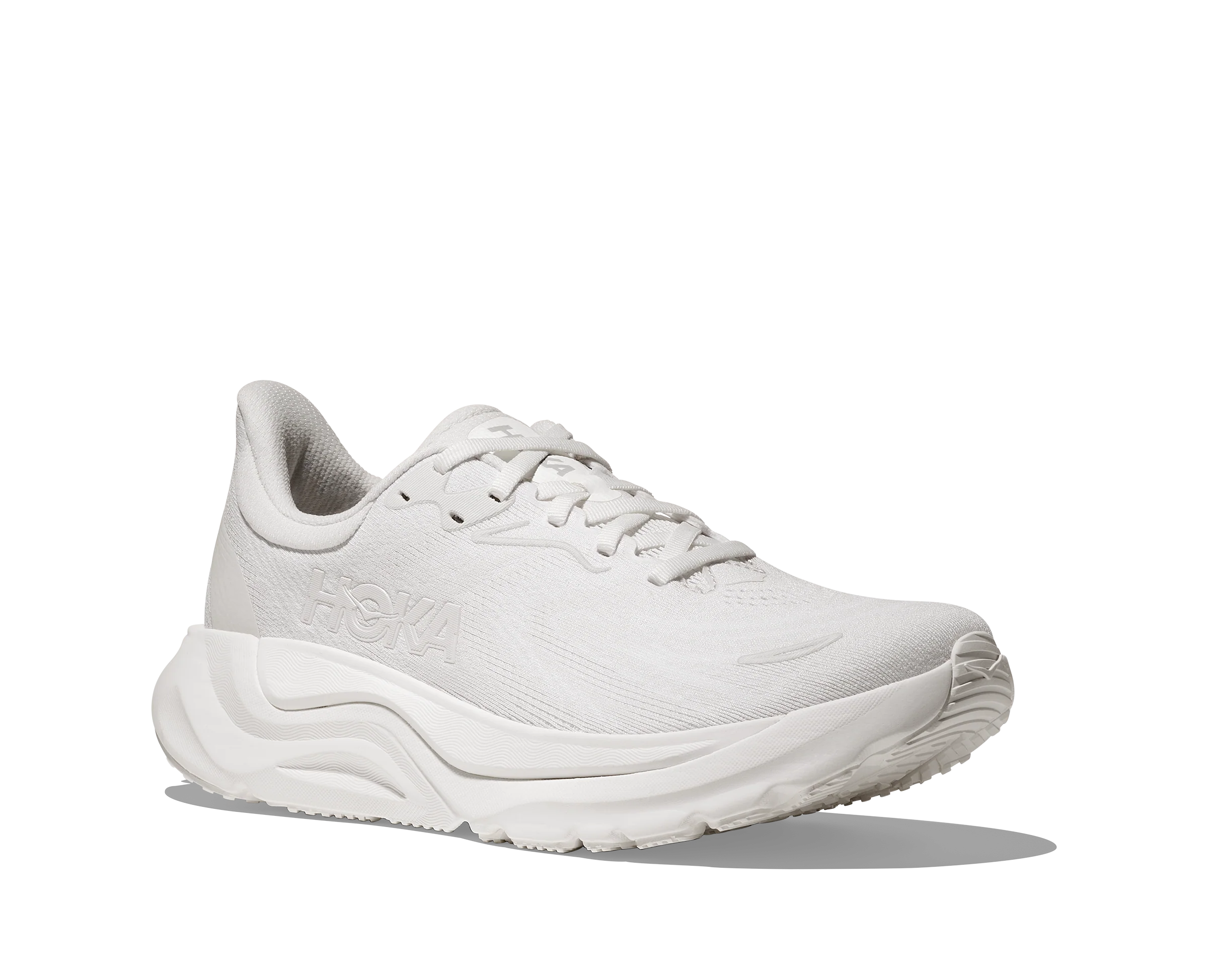 WOMEN'S HOKA ARAHI 8 | WHITE / WHITE - Image 5