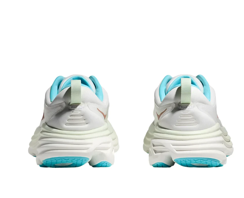 WOMEN'S HOKA BONDI 8 | FROST / ROSE GOLD - Image 4
