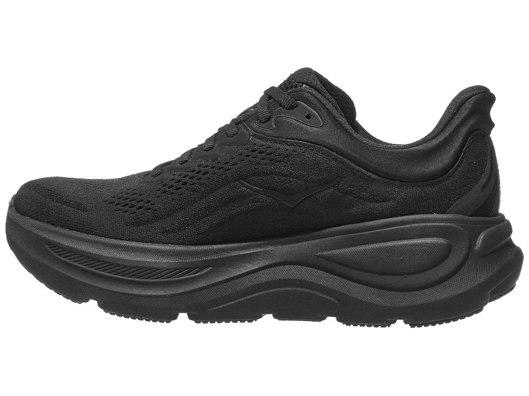 WOMEN'S HOKA BONDI 9 | BLACK / BLACK - Image 2