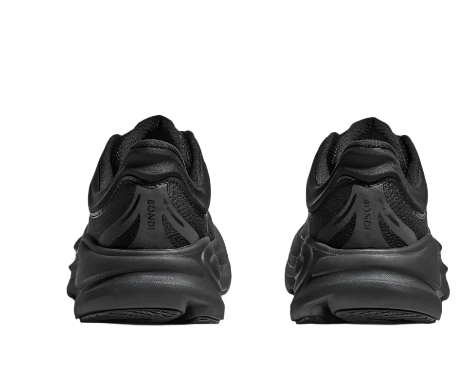 WOMEN'S HOKA BONDI 9 | BLACK / BLACK - Image 6