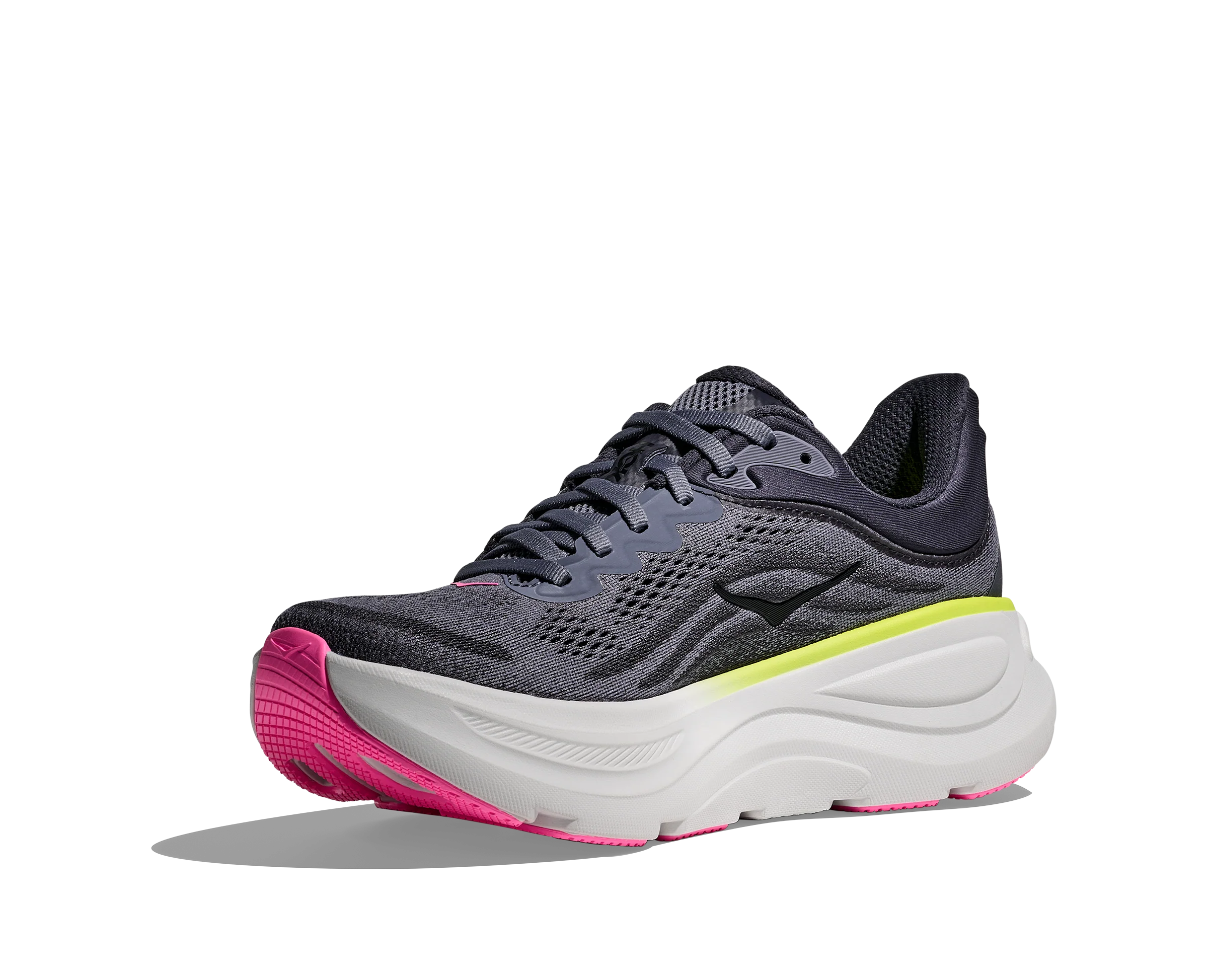WOMEN'S HOKA BONDI 9 | CHARCOAL GREY | GREY SKIES - Image 3