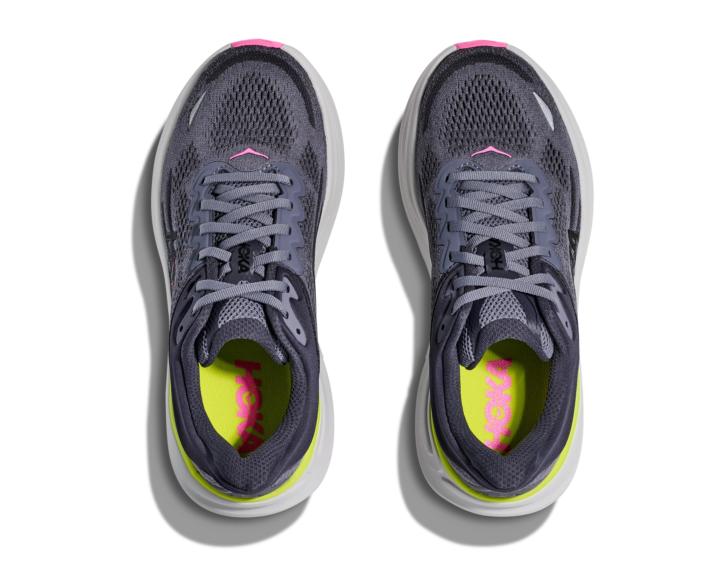 WOMEN'S HOKA BONDI 9 | CHARCOAL GREY | GREY SKIES - Image 7