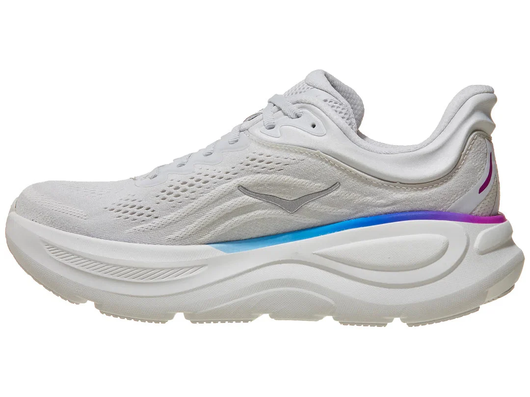 WOMEN'S HOKA BONDI 9 | COSMIC GREY / WHITE - Image 2