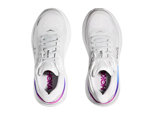 WOMEN'S HOKA BONDI 9 | COSMIC GREY / WHITE - Image 3