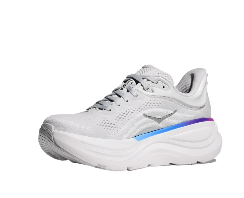 WOMEN'S HOKA BONDI 9 | COSMIC GREY / WHITE - Image 5
