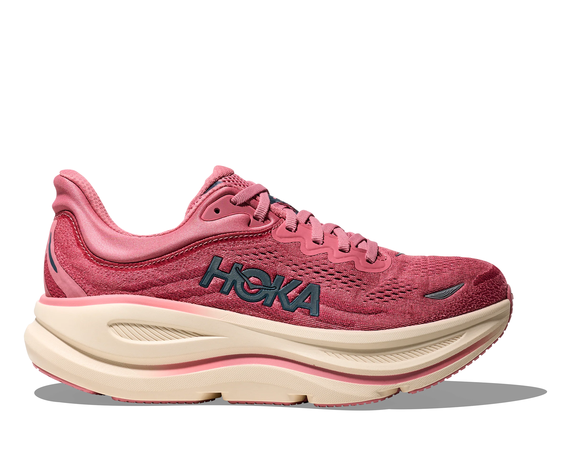 WOMEN'S HOKA BONDI 9 | LINGONBERRY | CRANBERRY