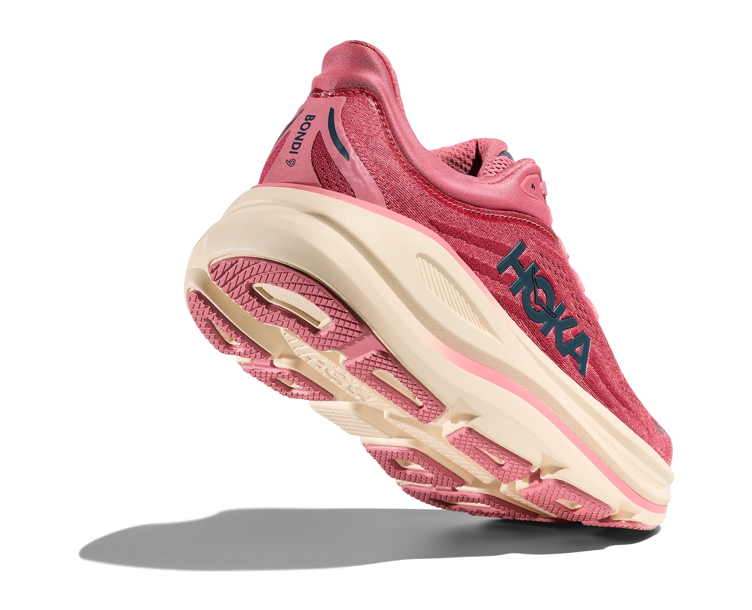WOMEN'S HOKA BONDI 9 | LINGONBERRY | CRANBERRY - Image 3